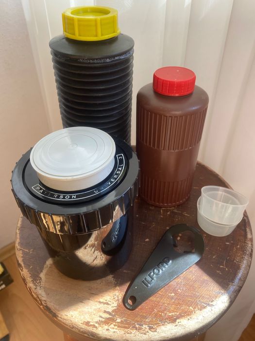 Zestaw do wywoływania filmu - Paterson, Ilford