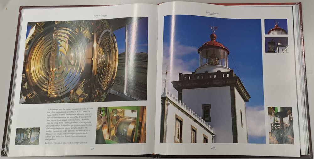 Livro Onde a Terra Acaba (História dos Faróis Portugueses)