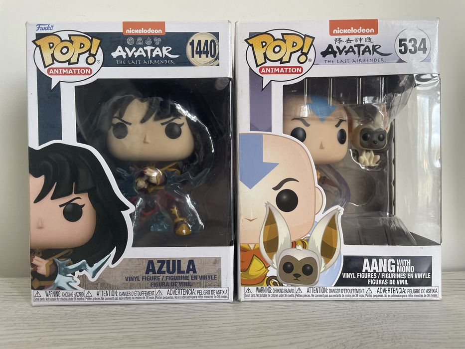 Колекційні фігурки Funko POP! The Witcher  (Netflix) Geralt / Геральт; Ciri / Цирі , Avatar - Azula/Азула