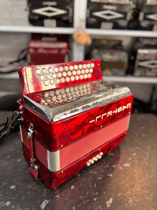 Concertina CASTELLI LA#RE#SOL# com oitavas