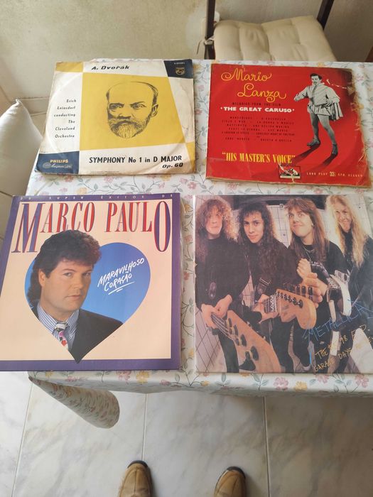 Discos vinil antigos