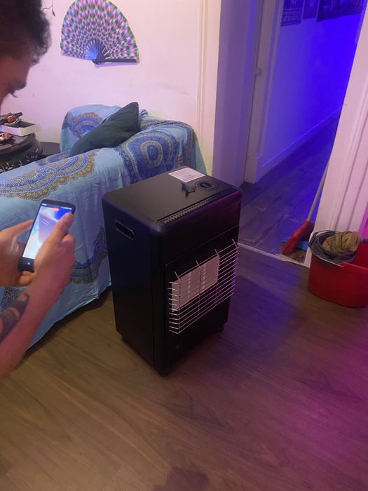 Aquecedor a gás como novo