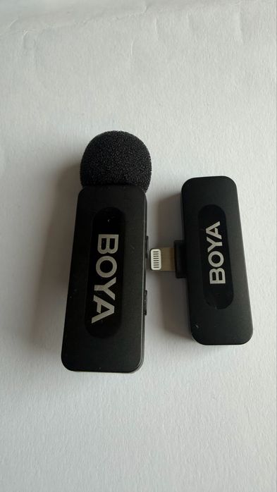 Бездротовий петличний мікрофон Boya BY- V1 lightning