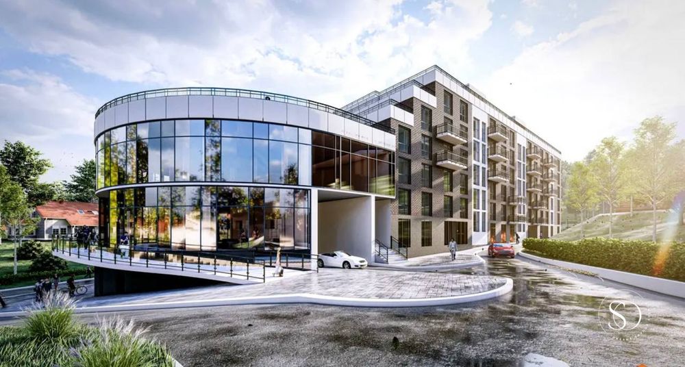 Продаж 1-кім. квартири 46 м2 бізнес-класу у Винниках.