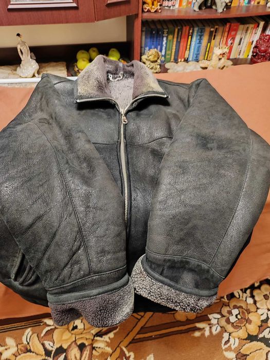 Кожаная Мужская Дублёнка Турция