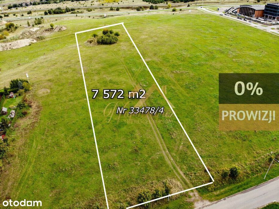 Działka usługowo-produkcyjna 7572 m² – Suwałki
