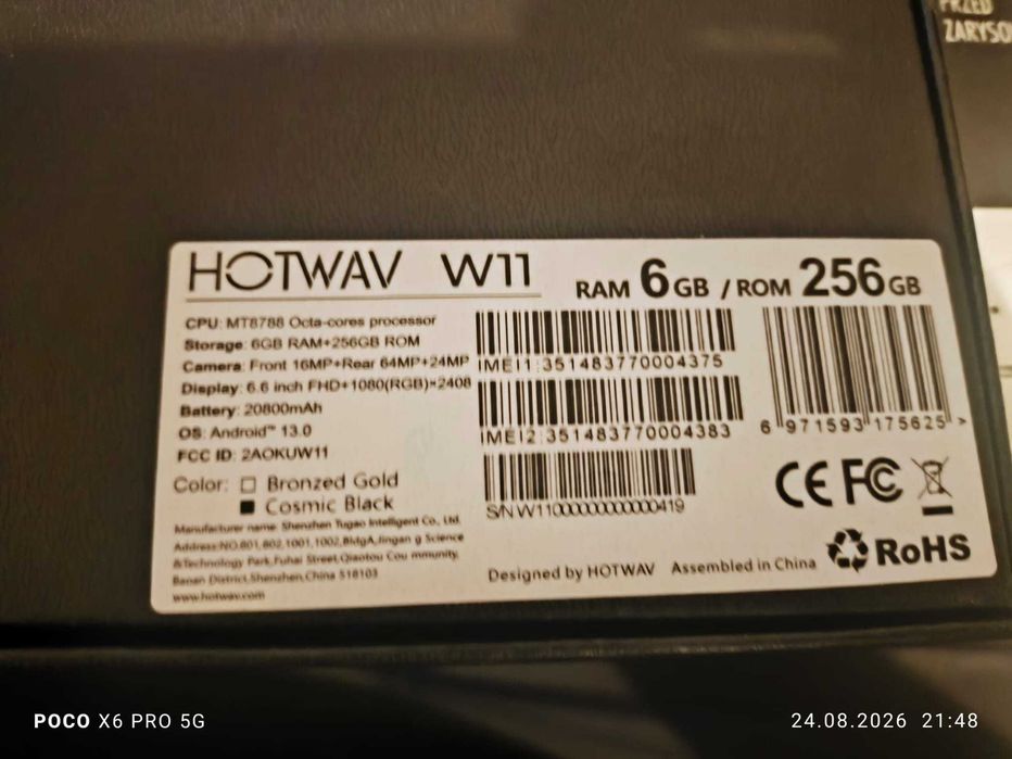 Telefon Hotwav W11