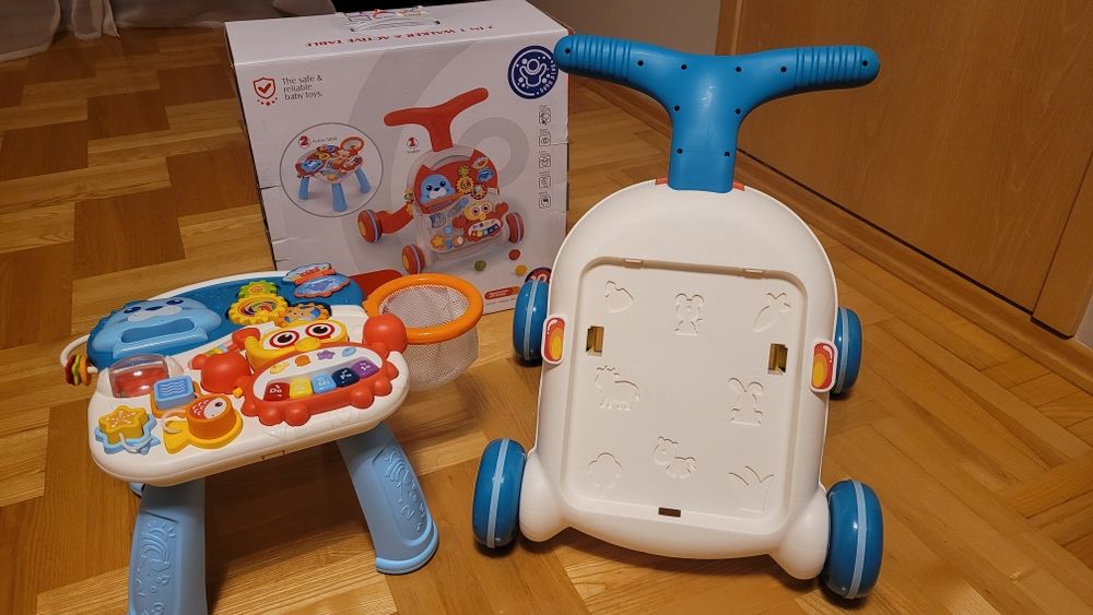 Pchacz-jeździk-stoliczek