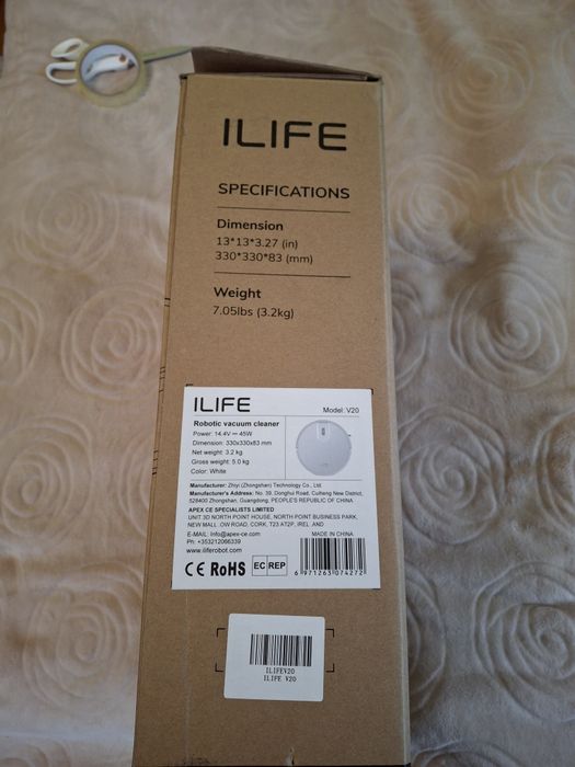 Odkurzacz robot ILIFE V20
