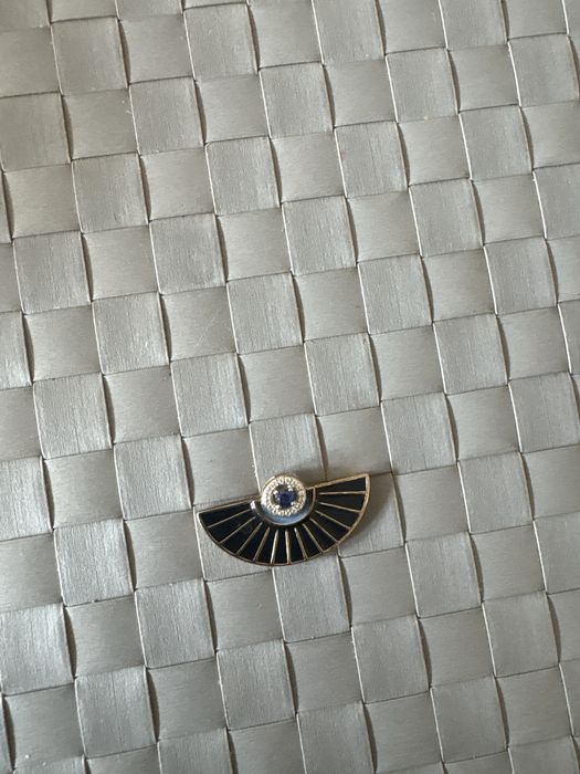 Zawieszka naszyjnik Rajski Ogród cyrkonie Srebro Emalia W. Kruk