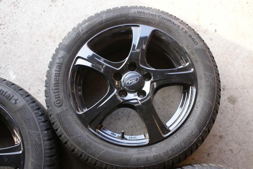 KołaZIMA FORD Focus Mondeo C-max 205/55r16 Continental 8mm