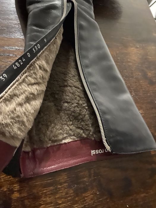 Gino rossi- Czarne kozaki zimowe