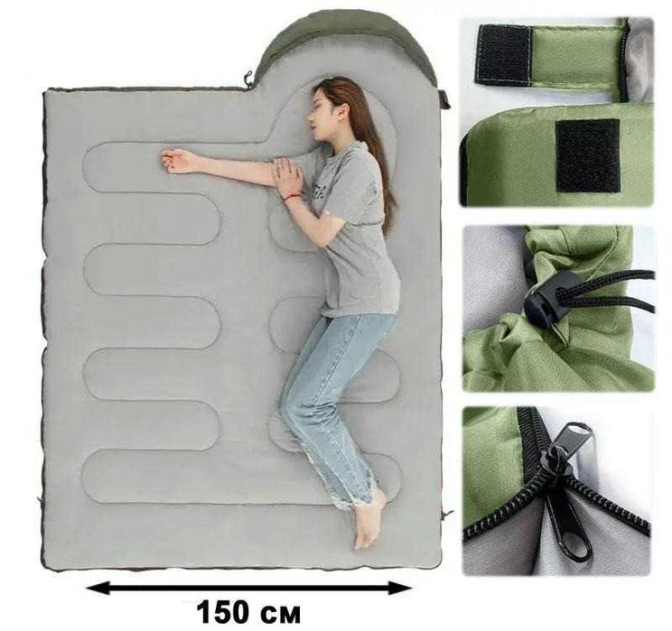 Спальний мішок Спальник Спальный мешок Спальний мішок 210*75 см \ -15С