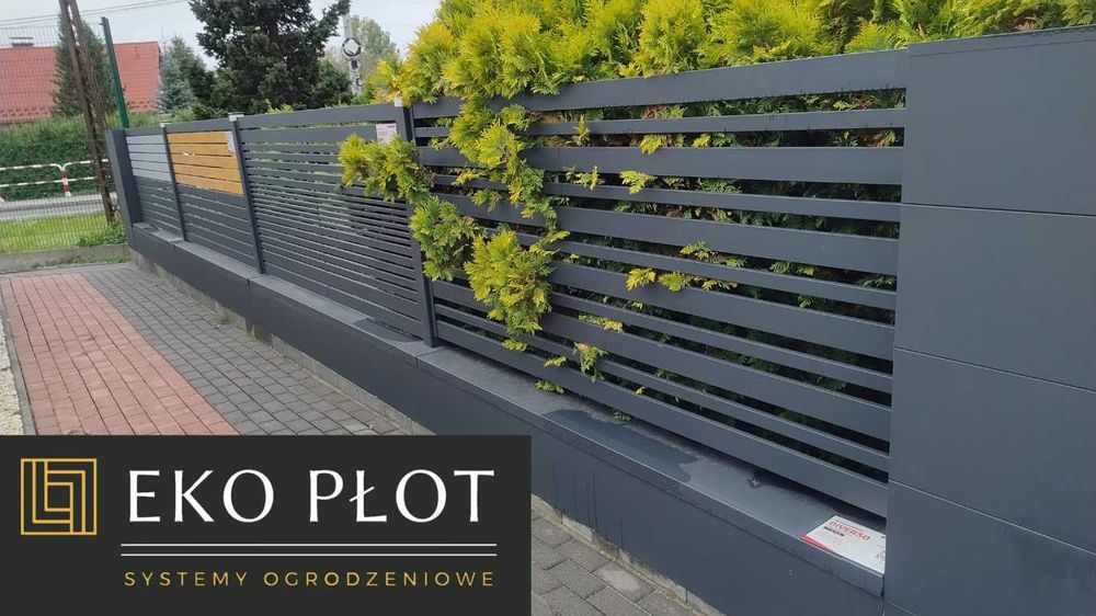 Ogrodzenia panelowe i palisadowe, bramy, furtki
