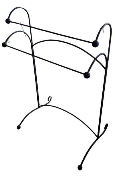 Toalheiro de Ferro Preto