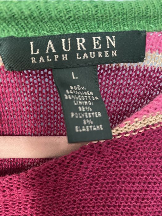 Сукня RALPH LAUREN 48 L оригінал лен бавовна дуже красива