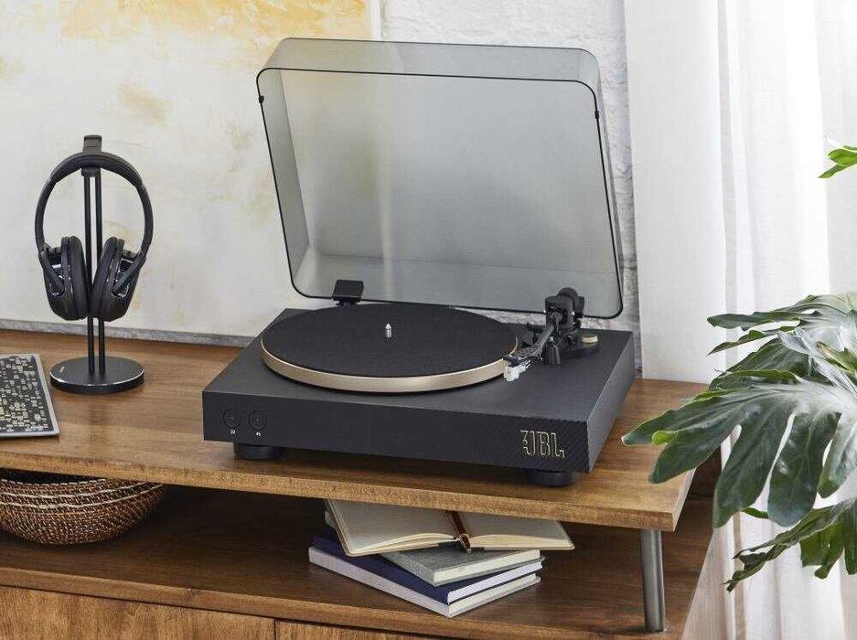Gramofon z Bluetooth JBL SPINNER BT - czarno-złoty
