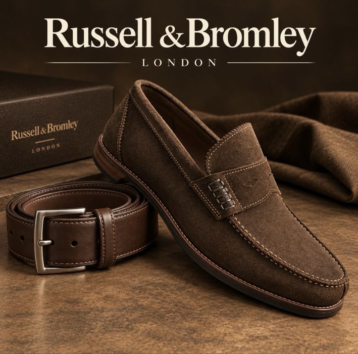 Чоловічі лоферы  ,Russell & Bromley.LONDON