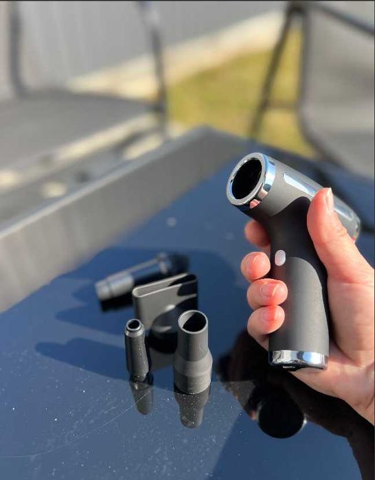 Новые! Портативный Аккумуляторный Фен для сушки волос PD008 Серый 60Вт