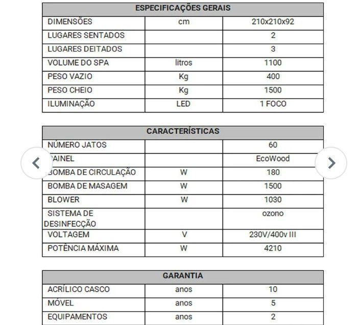 Spa ecosenses sapphire