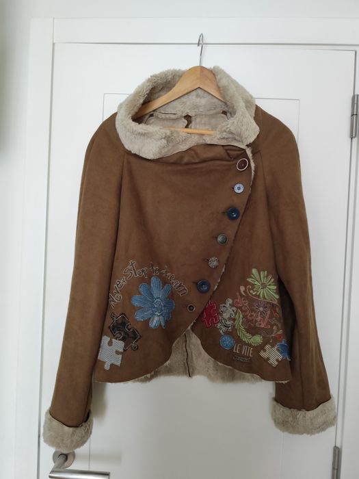 Casaco camel - DESIGUAL T42
