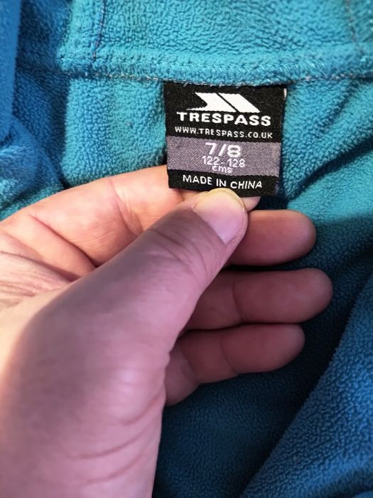 Kurtka dziecięca softshell traspass rozmiar 122-128