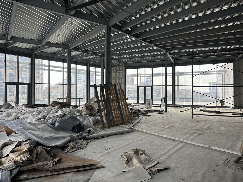 Продається офісне видове приміщення Open space  фасад паркінг Печерськ Панорамне