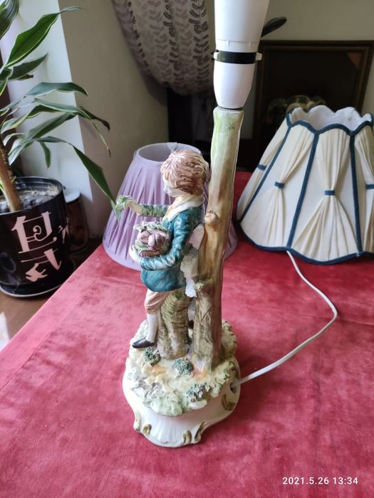 Лампа настольная Capodimonte Италия