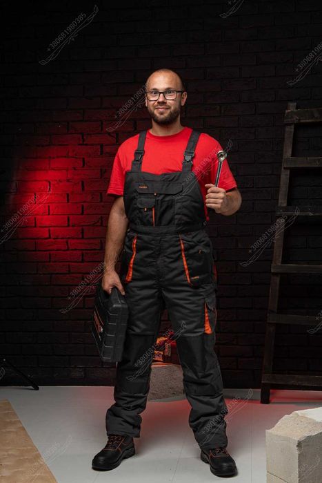 Спецодяг зимовий робочий- теплі куртки напівкомбінезони штани