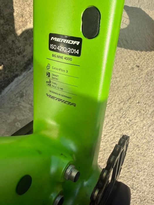 Bicicleta de carbono