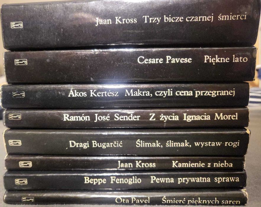 Sender, Kertesz, Pavese, Kross, Pavel, Bugarcić, Fenoglio, kolekcja
