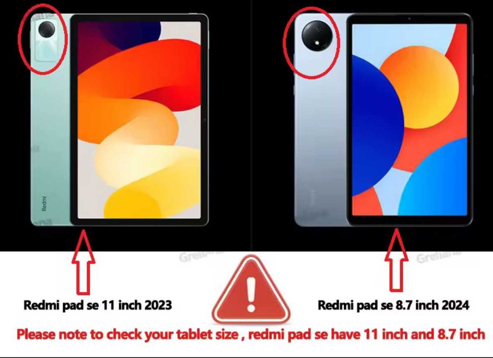 Чехлы для планшета Xiaomi Redmi Pad SE 8.7