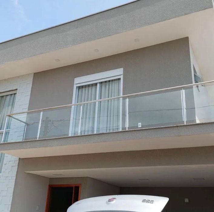 Guarda Corpo e corrimão  de inox e vidro