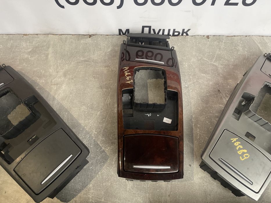 Центральна Консоль Ауді А6 С6 Декор Салона Audi A6 C6 Авторозбор Шрот