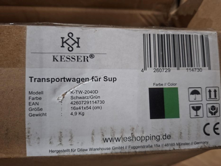 Wozek transportowy na 2 deski SUP