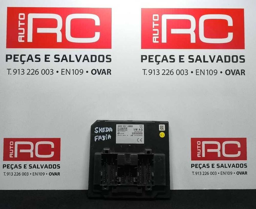 Módulo Eletrónico 6C0937089D - SKODA FABIA III