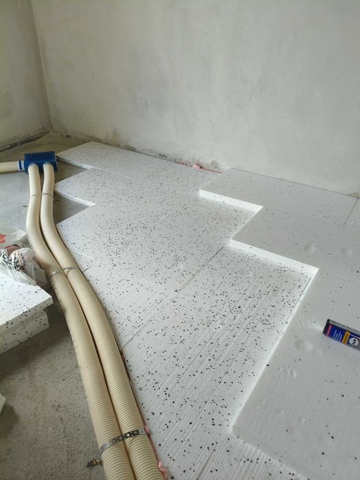 Układanie styropianu pod posadzki | Przygotowanie pod wylewkę Szczecin i okolice