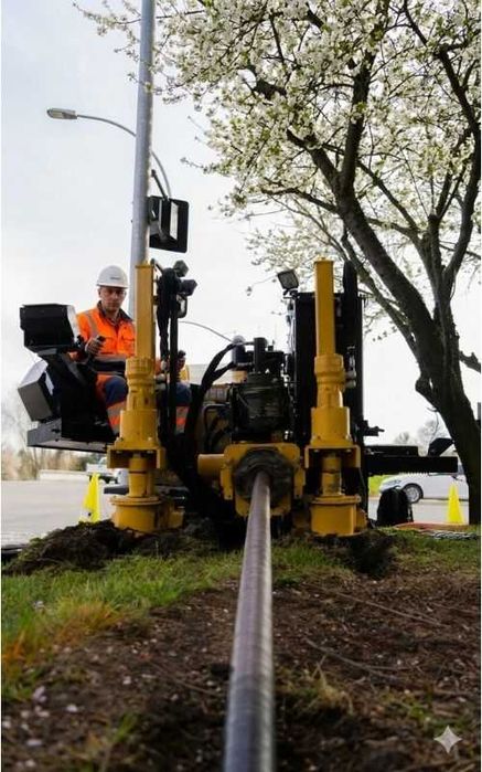 Прокол під дорогою. Горизонтально-направлене буріння. Чернівці та обл.