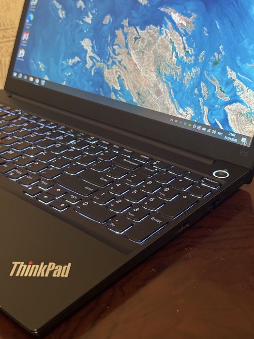Ноутбук IPS Lenovo ThinkPad E15 i5 11th SSD 256GB