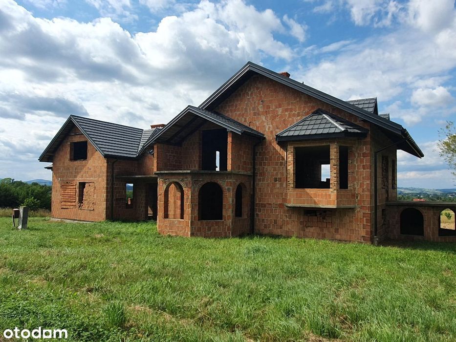 Dom w stanie surowym, pow. 260 m2, m.Kryg