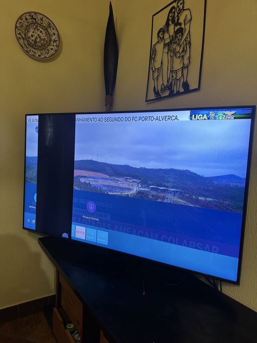Tv samsung 55 avariada