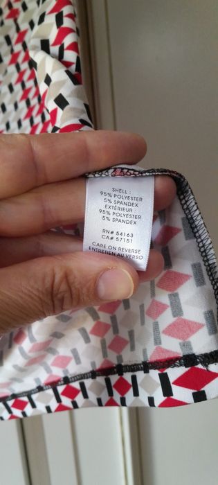Tunica decote drapeado calvin klein