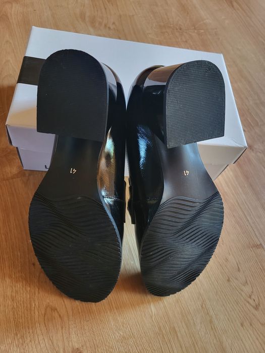 Półbuty Lamanti 974 Czarny lakier 41 okazja