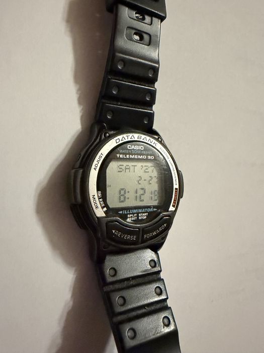 Zegarek casio DB-34H data bank