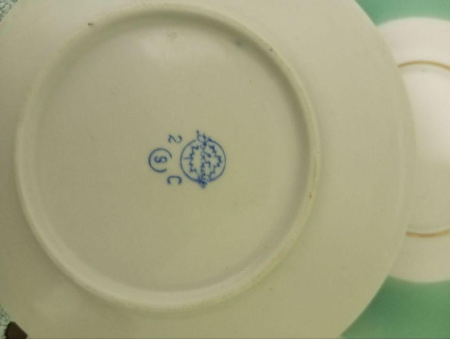 Блюдця 6шт довбиш