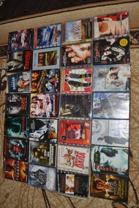 Заводские ДВД диски с лучшими зарубежными фильмам  (много фото)