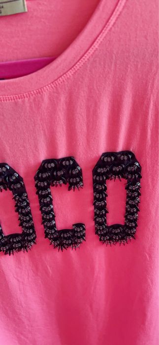 T-shirt rosa “COCO” Blue & Blouze