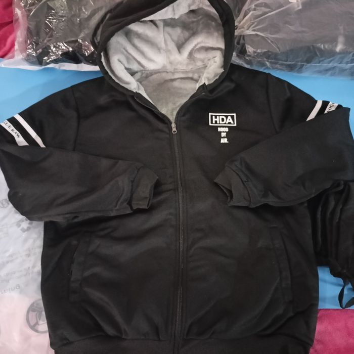 Зимний мужской теплый спортивный костюм с мехом