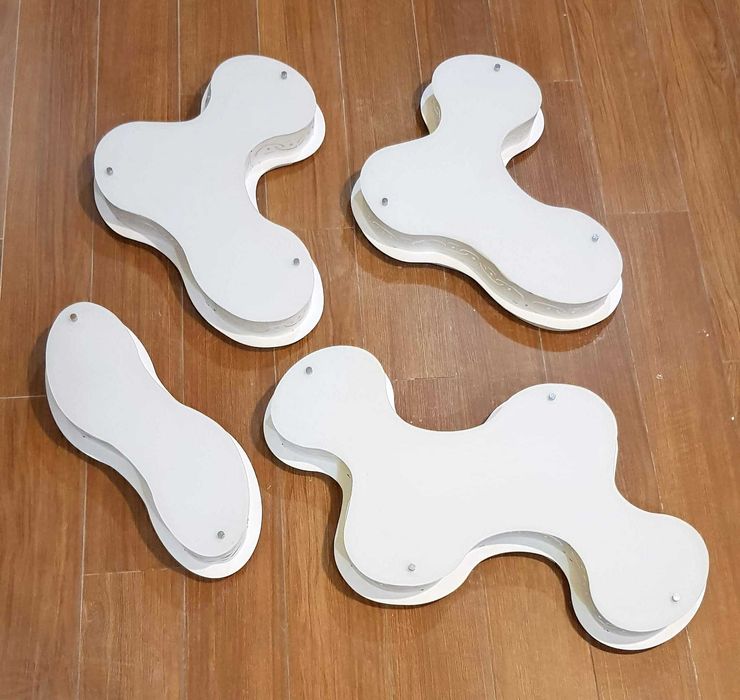 Lampa plafon kleks 4 sztuki