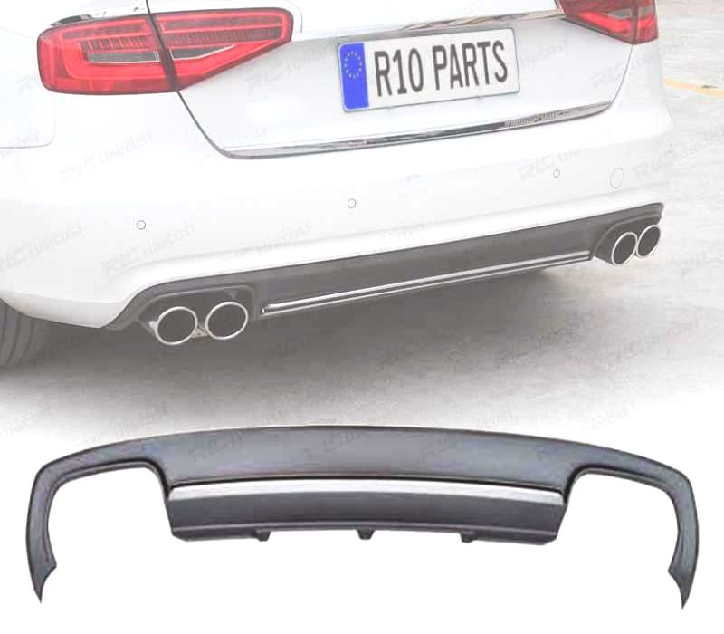 DIFUSOR AUDI A4 B8 S-LINE 12-15 LOOK S4